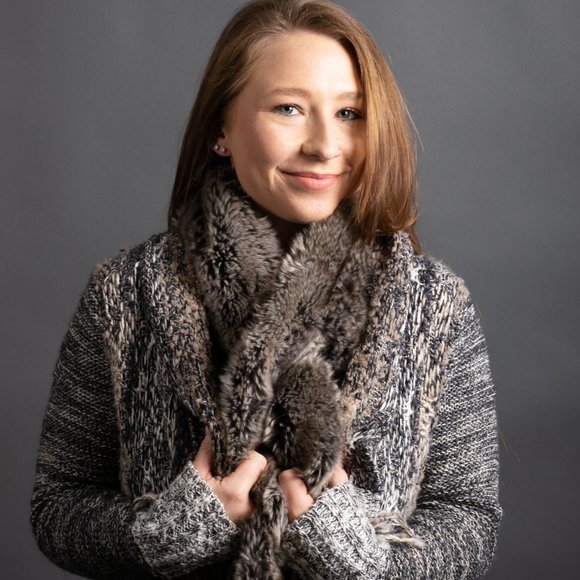 Fur Scarf - Picture 3 of 9